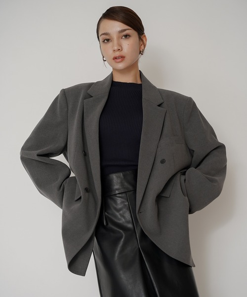 KINO THE KEI ジャケット テーラードジャケット ダブル ジャケット