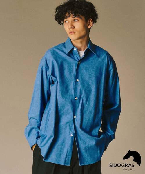 417 EDIFICE（フォーワンセブンエディフィス） シャツ 「SIDOGRAS