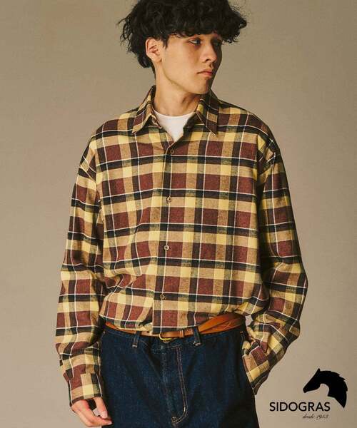 417 EDIFICE（フォーワンセブンエディフィス） シャツ 「SIDOGRAS