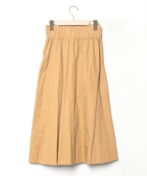 「IRONY」 フレアスカート - ベージュ レディース_画像2