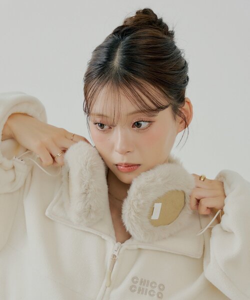 Chico（チコ） 耳当て イヤーマフ ファーイヤマフ レディース
