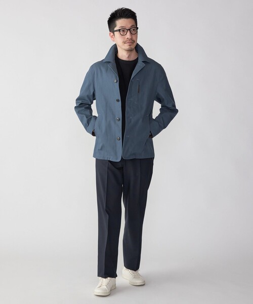 「SHIPS」 ジャケット LARGE ホワイト メンズ_画像4