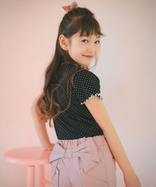 ANY（エニィ） パンツ バックリボン ショートパンツ キッズ 子供服