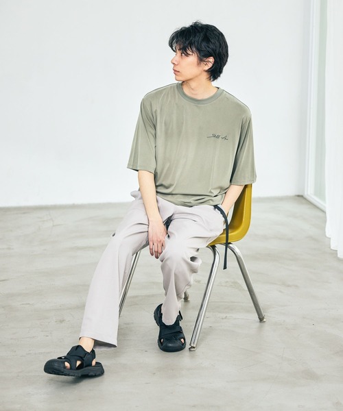 LAKOLE（ラコレ） パンツ 「吸水速乾」ドライWクロップドパンツ