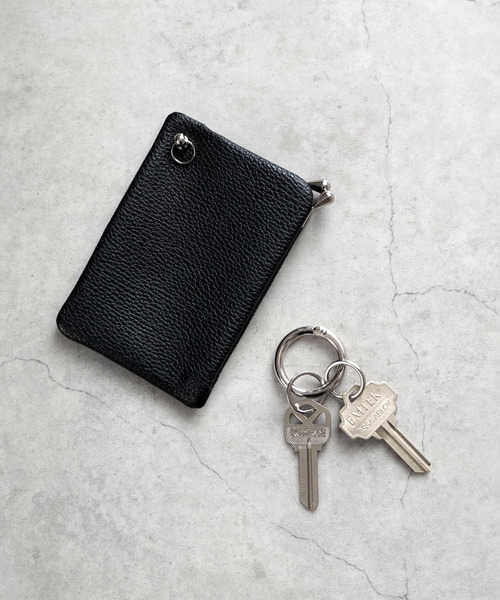 ほしにく　レザーポーチ SENTI（センティ） ポーチ センティ / SHRINK LEATHER SQUARE