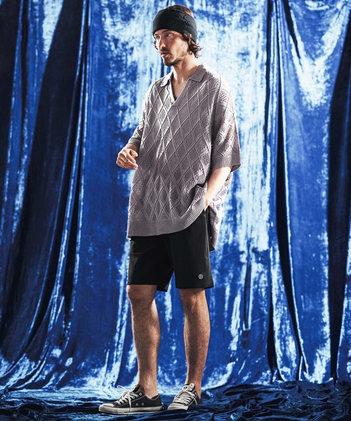 ANGENEHM（アンゲネーム） ポロシャツ mhs2610-Diamond Jacquard Sheer