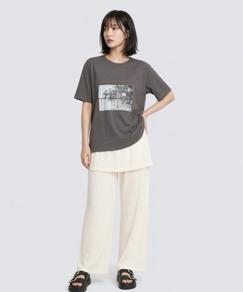 レディース☆夏服①まとめ売り　LEPSIM、coen等 LEPSIM（レプシィム） tシャツ 半袖 HorseプリントT 668101 レディース