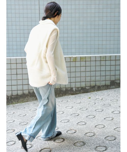 MIESROHE（ミースロエ） コート アウター 「洗える」ワイドカラー