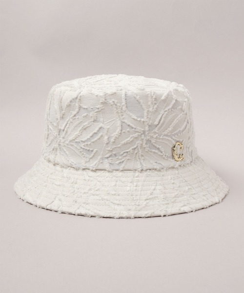 「CA4LA」 ハット ONESIZE チャコールグレー レディース_画像5