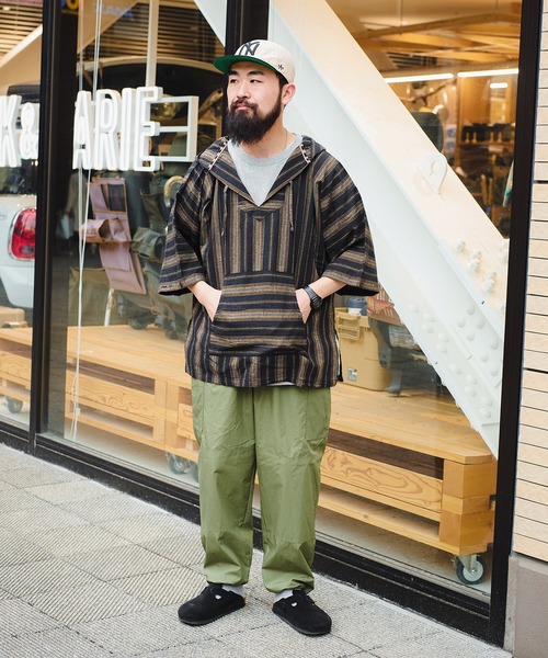 GORDON MILLER（ゴードンミラー） パーカー COTTON/RAMIE MEXICAN
