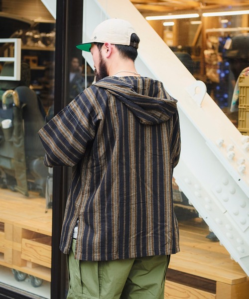 GORDON MILLER（ゴードンミラー） パーカー COTTON/RAMIE MEXICAN