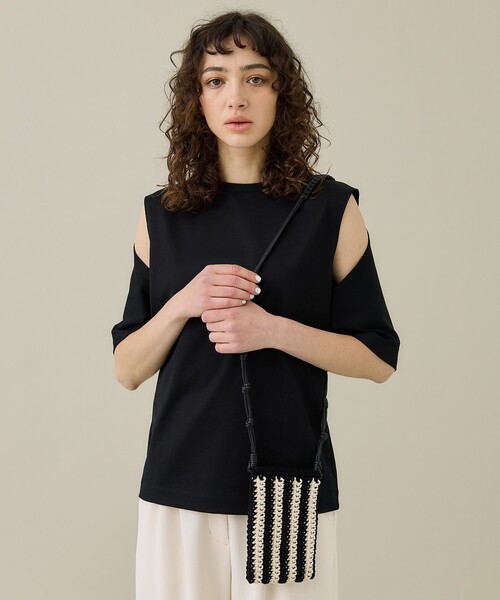 ショルダーバッグ・ポシェット COURONNE Mila Lady Miniature Cross 16_RXBRX25121BKX KNii ショルダーバッグ バッグ 「KNii/ニー」THE MINI CROSS