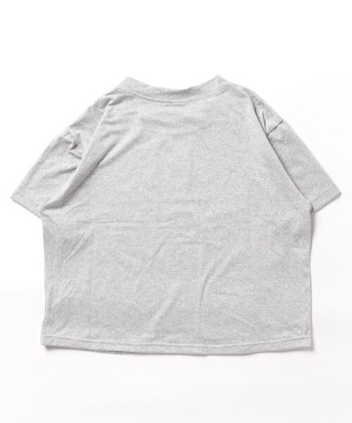 ショート丈Tシャツ セール】カットジャガードショート丈トップス（Tシャツ