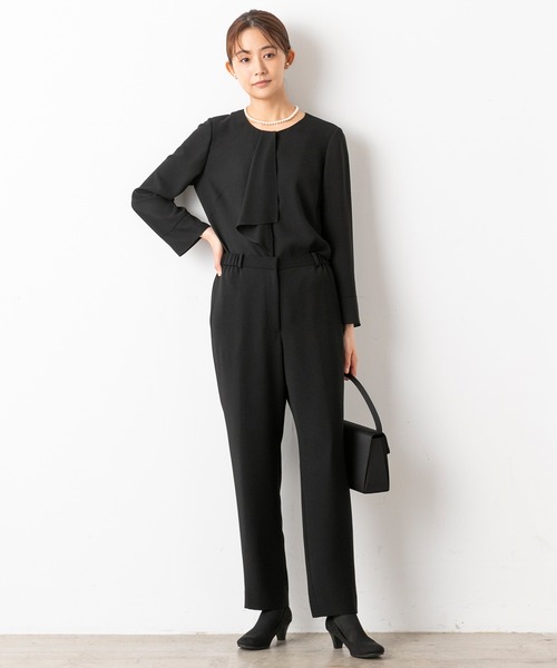 everyoneスラックスエブリワンMブラック黒 楽天市場】everyone エブリワン 24AW polyester twill easy