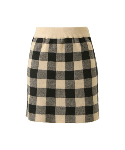 完売品　FOXEY BOUTIQUE スカート　ブロックチェック フロッキーチェック・ドット スカート / Feroux | ファッション