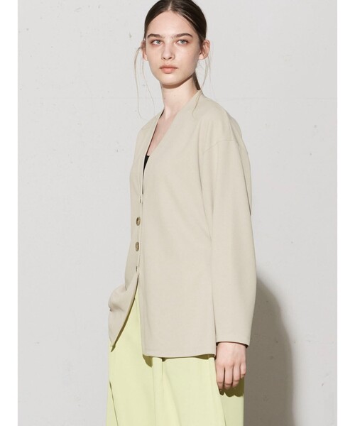 彩•*¨*♬様 スコットクラブ購入ロングカーディガン ミディウミソリッド MIDIUMISOLID カーディガン for Ladies シェイプデザイン