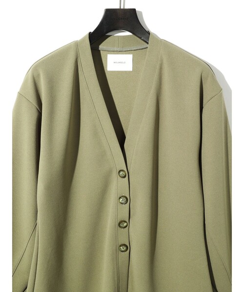 MIDIUMISOLID カーディガン for Ladies シェイプデザイン