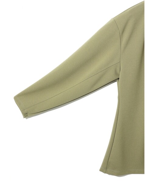 MIDIUMISOLID カーディガン for Ladies シェイプデザイン