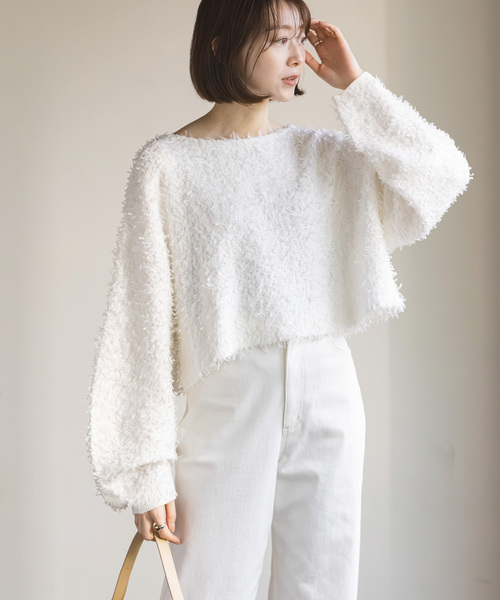 Noble テープフリンジニット NOBLE ニット テープフリンジニット レディース : ZOZOTOWN