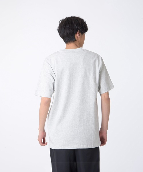 [NEWBALANCE]UNISEX NB Boy ボードショップ 半袖Tシャツ 3COLOR New Balance Athletics Flocked リラックス ショートスリーブ T