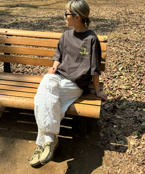 Franklin Climbing tシャツ 「Franklin Climbing」ブルドッグ