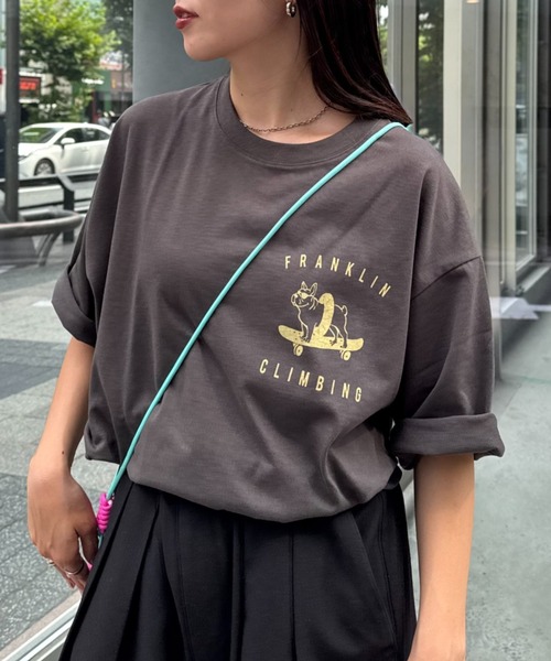 トップス Franklin Climbing Franklin Climbing tシャツ 「Franklin Climbing」グラフィック