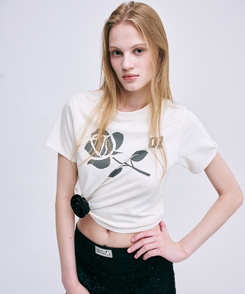 tシャツ 「ZOZO限定アイテム」SLIM FIT TSHIRT ROSE DAIKANYAMA EXCLUSIVE レディース メンズ