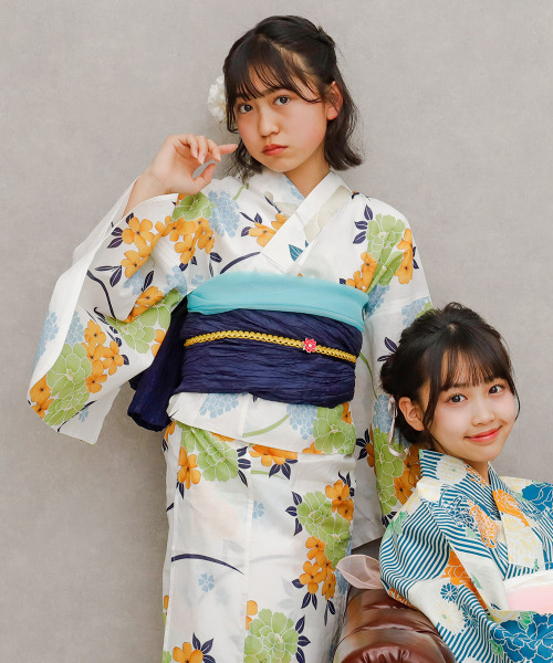 新品herlipto YUKATA浴衣Suiren 浴衣　兵児帯２点セット 訳あり 【herlipto】浴衣 Suiren 兵児帯2点セット - メルカリ