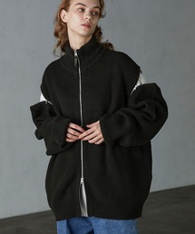 PAPER KNIT 2wayルーズトップス PAPER KNIT 2wayルーズトップス
