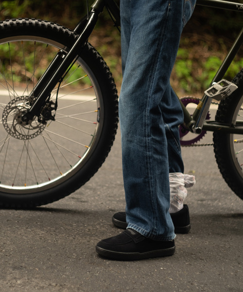 Chrome Panaracer 黒 シューズ　9 1/2サイズ CHROME スリッポン 「 / クローム 」A27 LOAFER エー