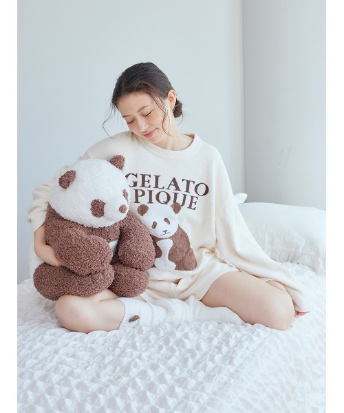 ジェラピケ/ルームウェア/パンダ Amazon.co.jp: ジェラピケ パンダセットアップ ルームウェア