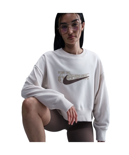 トレーナー スウェット NIKE/ナイキ W NSW PHNX FLC FT OOS CRW/オーバーサイズド クルーネック フレンチテリー スウェッ