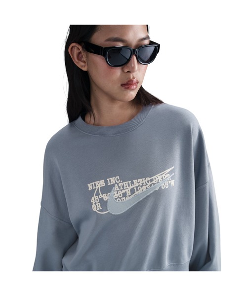 トレーナー スウェット NIKE/ナイキ W NSW PHNX FLC FT OOS CRW/オーバーサイズド クルーネック フレンチテリー スウェッ NIKE トレーナー スウェット NIKE/ナイキ W NSW PHNX FLC FT OOS