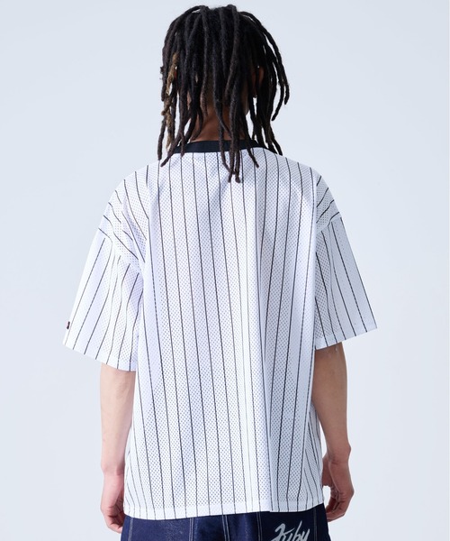 FUBU フブ メッシュシャツ XXXLサイズ BIGサイズ アメフト FUBU tシャツ フブ ブランド ロゴ 刺繍 アメカジ メッシュ