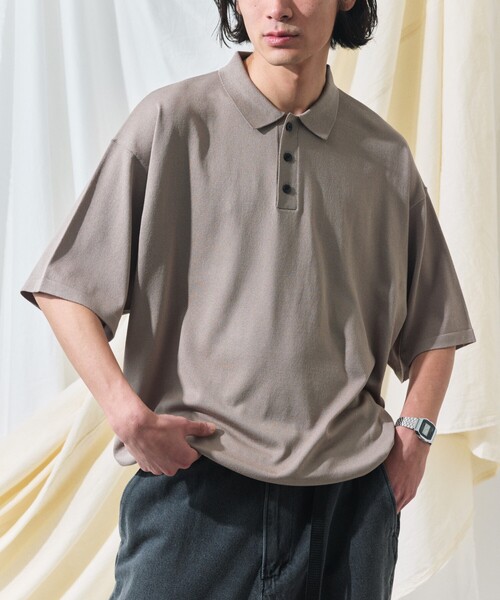 COS リラックスフィット ポロネック ニット RELAXED-FIT KNITTED POLO SHIRT リラックスフィット ニット