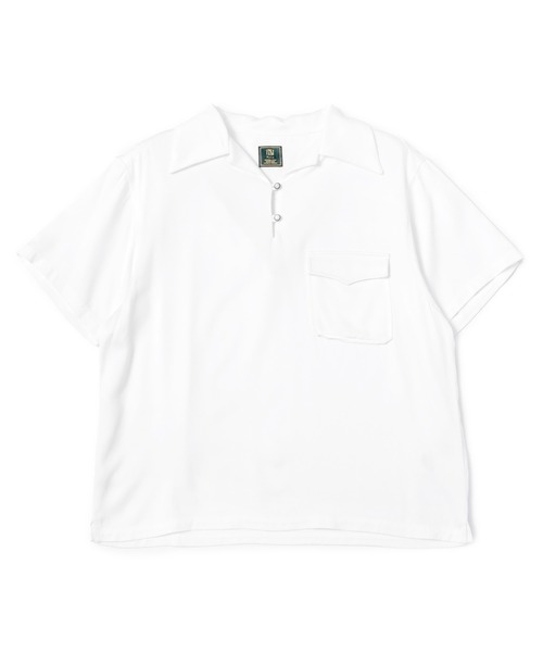 Noen レーヨン 半袖 シャツ Noen シャツ レーヨンプルオーバー半袖シャツ メンズ : ZOZOTOWN