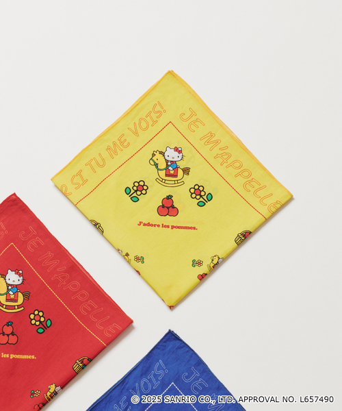 SLOBE IENA ハンカチ 「一部店舗・WEB限定」Hello Kitty