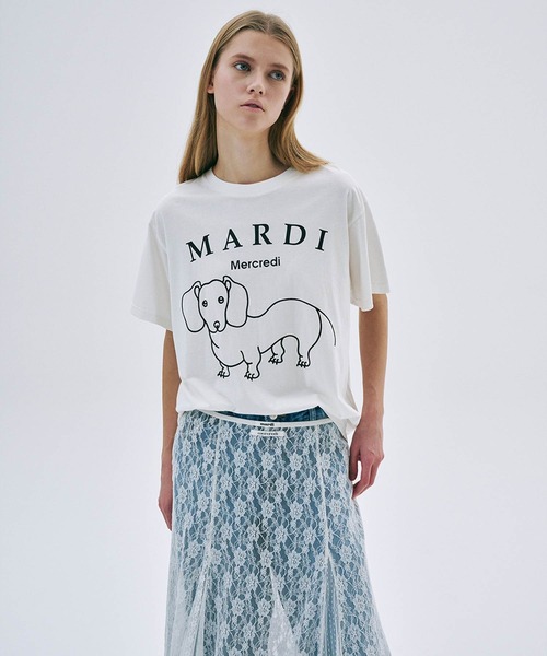 tシャツ TSHIRT DDANJI CH.06 レディース Mardi Mercredi tシャツ TSHIRT DDANJI CH.06 レディース
