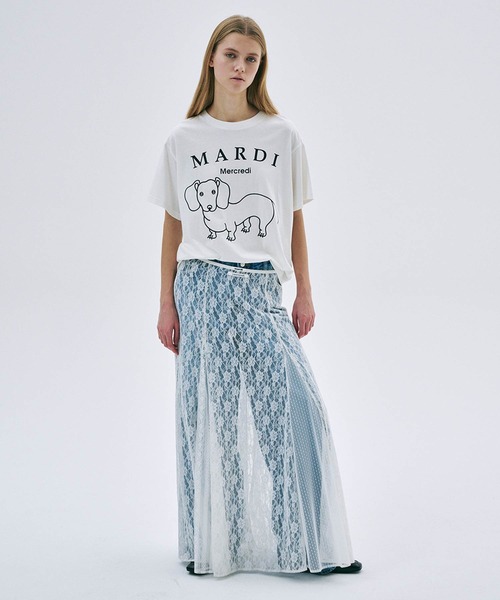 tシャツ TSHIRT DDANJI CH.06 レディース Mardi Mercredi tシャツ TSHIRT DDANJI CH.06 レディース