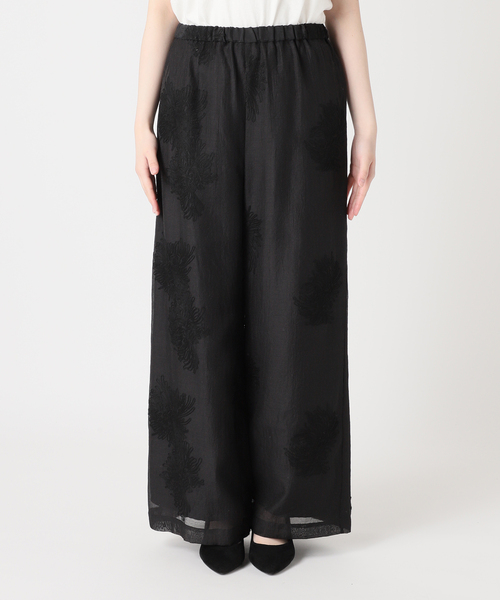 新品　JOURNAL STANDARD シアーレースレイヤードパンツ　タグ付き JOURNAL STANDARD パンツ 「追加3」シアーレースレイヤード