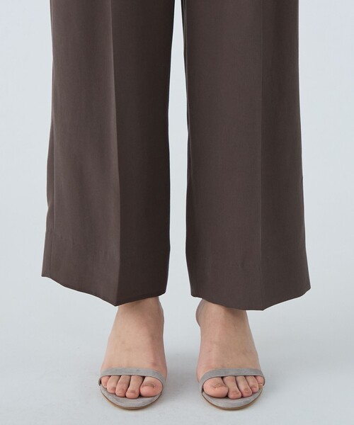 Ballsey パンツ セルロースツイル ハイウエストテーパードパンツ