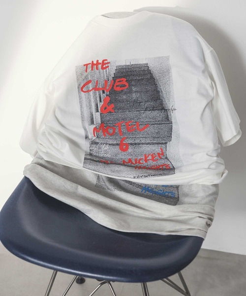 tシャツ フォトドローイングＴ レディース