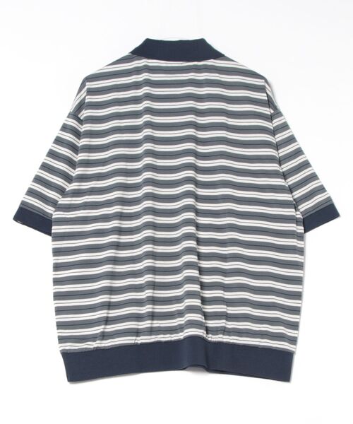 VANS - vans ラガーシャツ VANSバンズ VA18FW-GT08ラガーシャツ ボーダー グリーン