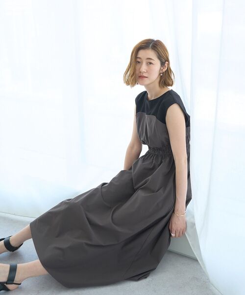 今季！YECCA VECCA イエッカヴェッカベアドッキングワンピ　シャツワンピ YECCA VECCA ワンピース ベアドッキングワンピース : ZOZOTOWN