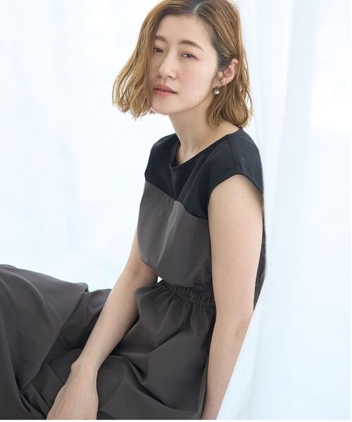 今季！YECCA VECCA イエッカヴェッカベアドッキングワンピ　シャツワンピ セール】ベアドッキングワンピース（シャツワンピース）｜YECCA