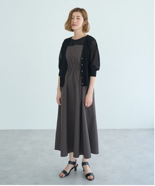 YECCA VECCA ワンピース ベアドッキングワンピース : ZOZOTOWN