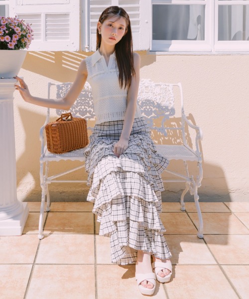 スカート rienda eri s rienda スカート 「AKB48 千葉恵里さん・山崎空さん着用