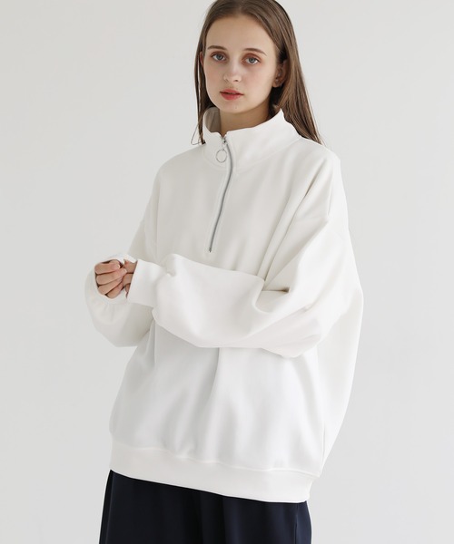 「LILL」 長袖Tシャツ M ダークグレー メンズ
