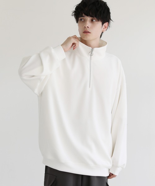 「LILL」 長袖Tシャツ M ダークグレー メンズ