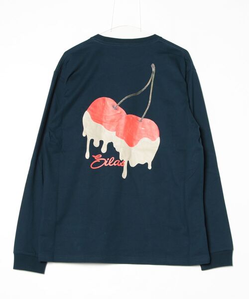 「SILAS」 長(zhǎng)袖Tシャツ L ネイビー メンズ